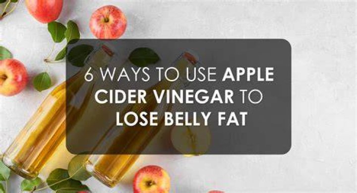 Can apple cider vinegar reduce belly fat?