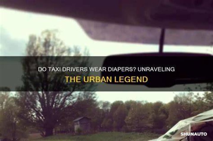 Do Amazon drivers wear diapers?