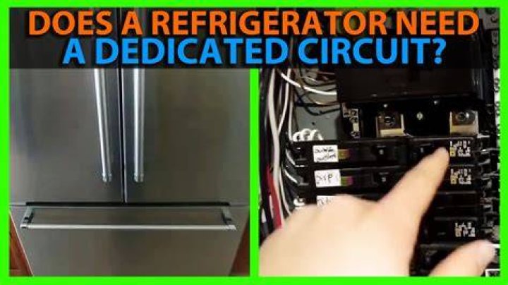 Do refrigerators need a dedicated circuit?