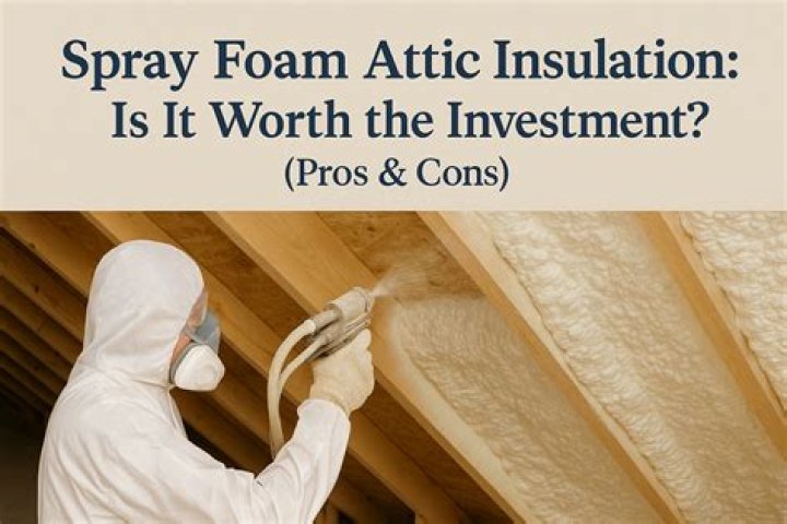 Is attic spray foam worth it?