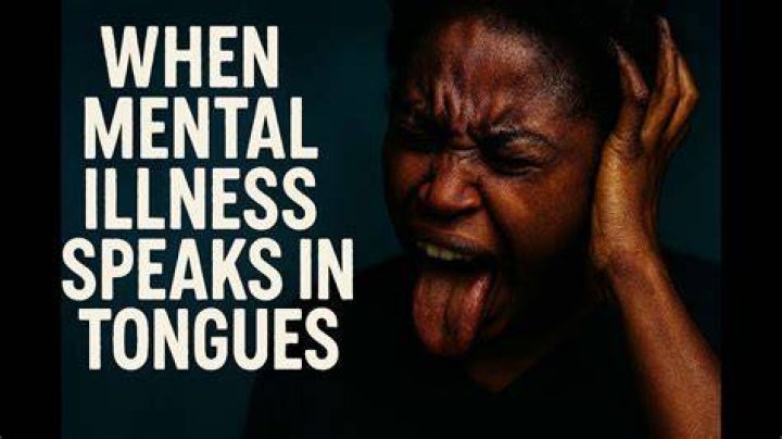 Is speaking in tongues a mental illness?