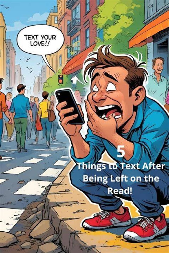 Should I text again after being left on read?