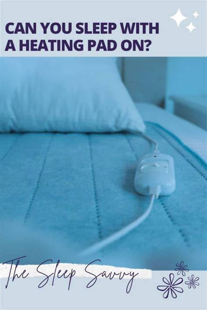What happens if you fall asleep on a heating pad?