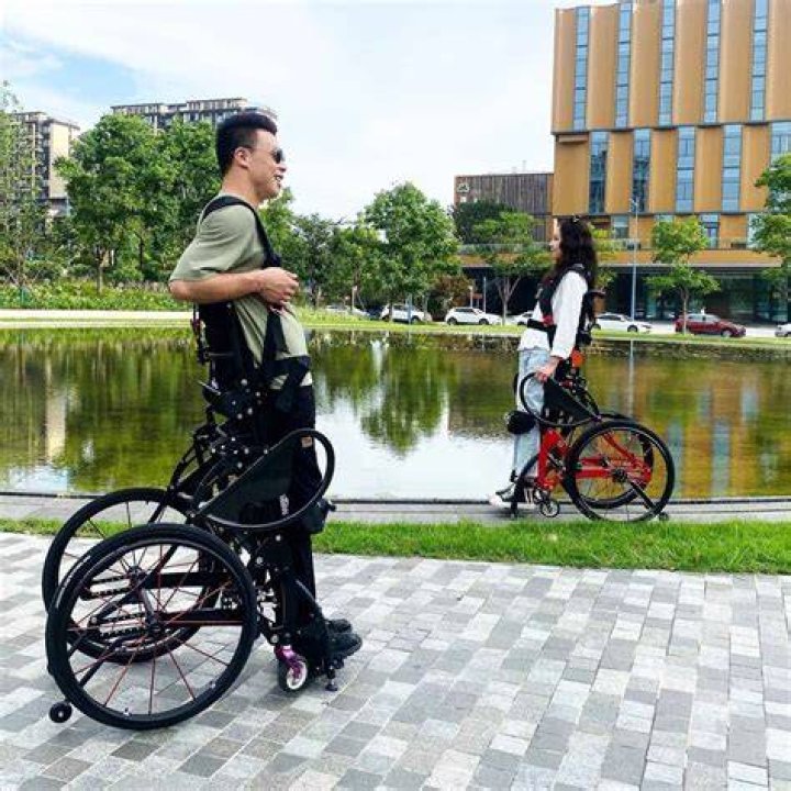 What is a standing wheelchair called?