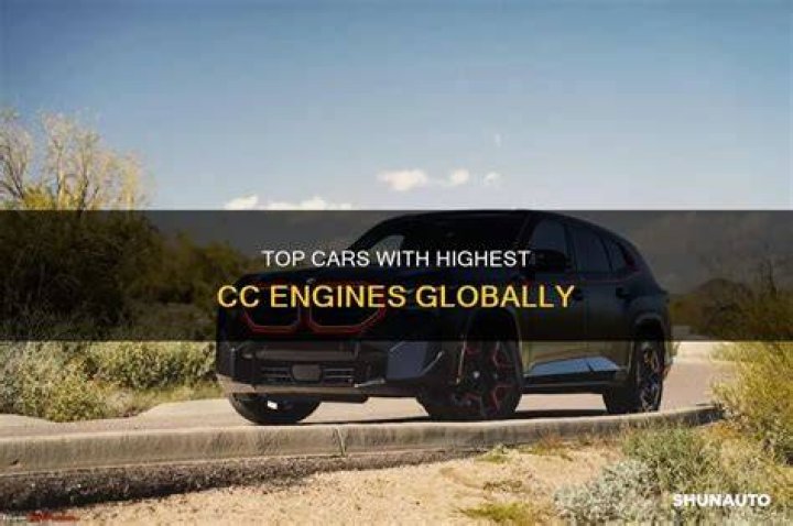 What is the highest cc car?