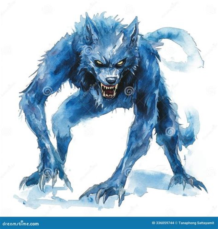 Who is the werewolf with blue claws?