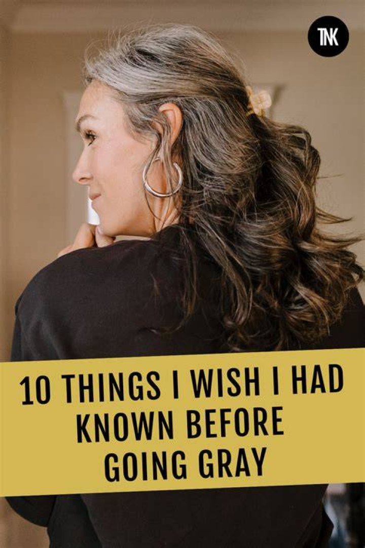 Who should not go gray?