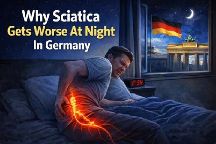 Why is sciatica pain worse at night?